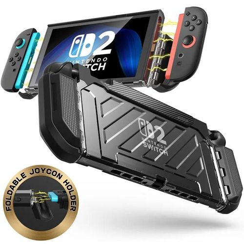 Supcase-Juste De Protection Dockable Ub Pro For Nintendo Switch 2 Case (2025) Étui De Qualité Militaire, Accessoires, 2025--Noir