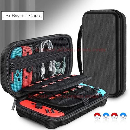 Grand Sac De Transport Pour Console Oled Nintendo Switch Et Accessoires, Étui De Protection De Haute Qualité, Pochette De Voyage En Nylon Anti-Rayures-B1