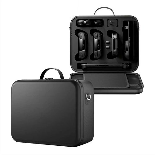 Mallette De Rangement Complète Pour Nintendo Switch 2, Organisateur De Voyage À Coque Rigide De Grande Capacité Avec Porte-Carte De Jeu, Pochette Portable-Noir Dual Pro