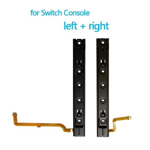 Rail Coulissant Droit Et Gauche De Remplacement, Pièce De Rechange Originale Avec Câble Flexible Pour Console Nintendo Switch, Accessoires Joycon Ns-Console-2pcs