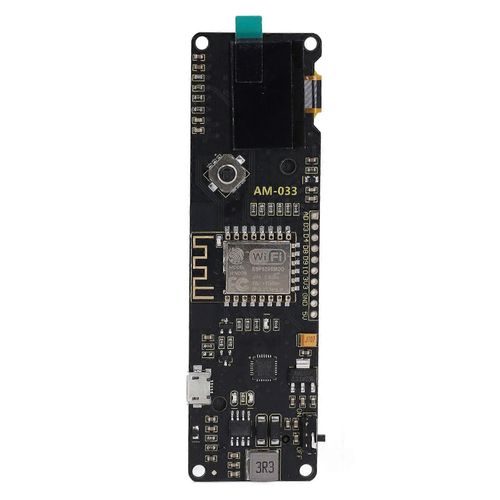 Module WiFi pour ESP8266 carte d'extension Micro USB vers CP210X Carte de développement Iot d'affichage de 0,96 pouce avec support de batterie DC 3,65 V