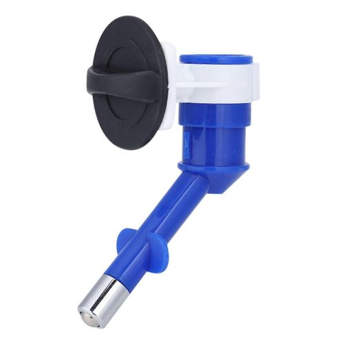 Pet Cat Puppy Dog Drinking Kit Distributeur D'eau Suspendu Fontaine Bouteille Tête Bleu
