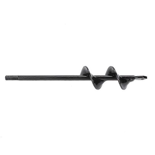 Tarière de jardin Trou Digger Foret Accessoire Outil de cour Plante Fleur Bulb Auger 1,57 * 8,66 pouces