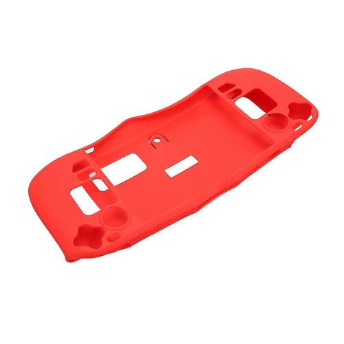 Housse De Protection De Jeu Étui De Protection Antidérapant En Silicone Avec Lanière Pour Steam Deck Rouge