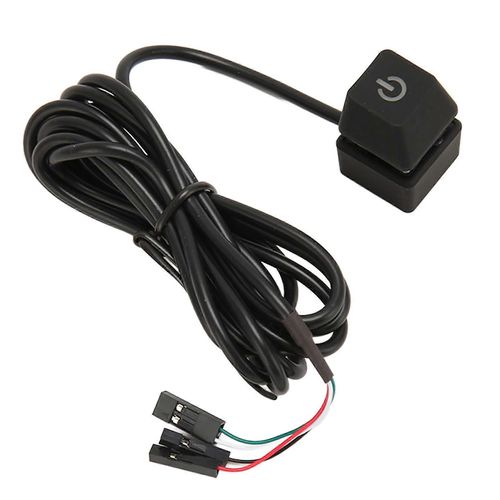 Extension du bouton d'alimentation du PC Flexibilité externe Interrupteur d'alimentation du PC Câble adaptateur d'alimentation Bouton hôte de l'ordinateur 1,65 mètre / 5,4 pieds