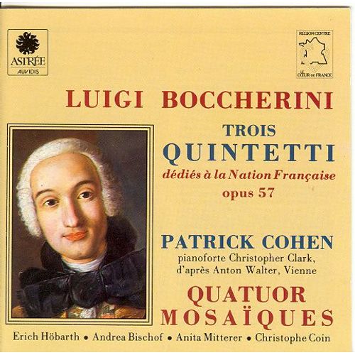 Boccherini Quintet Piano Et Cordes Quatuor Mosaïques