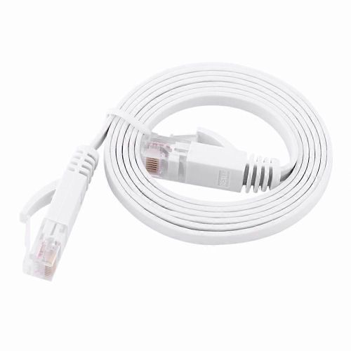 0.5m 1.5m 2m 3m 5m 10m 15m 20m Câble Ethernet Haute Vitesse RJ45 CAT6 Câble LAN Réseau Ethernet Plat UTP Patch Routeur Câbles Informatiques