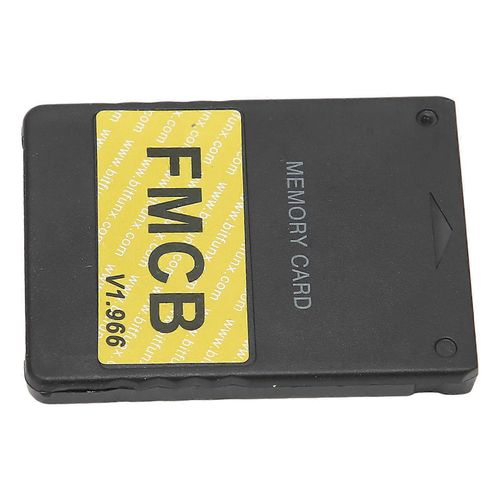 Carte Mémoire Fmcb V1.966 Plug And Play Console De Jeu Carte De Données Externe Avec Mcboot Gratuit Pour Ps232mb Autocollant Jaune