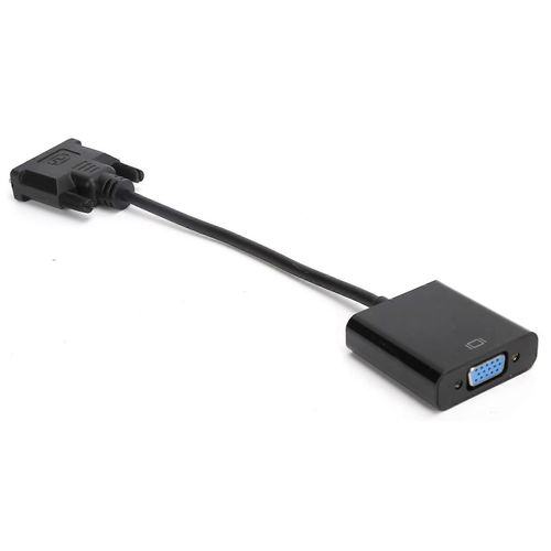 Adaptateur DVI mâle vers VGA femelle Adaptateur DVI 24+1 vers VGA pour tablette de bureau