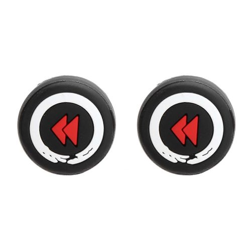 1 Paire De Poignées De Pouce À Bascule Capuchons De Couvercle De Joystick En Plastique Pour Manette De Jeu Ps4 / Ps5type A