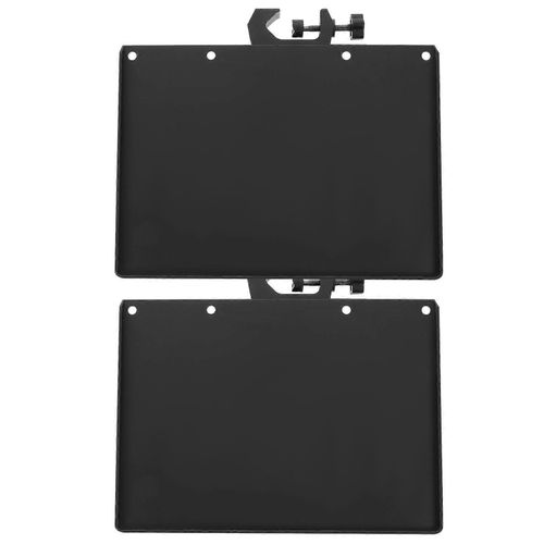2pcs Son Live Broadcast Micro Abs Rack Stand Plateau Microphone Clamp Holder