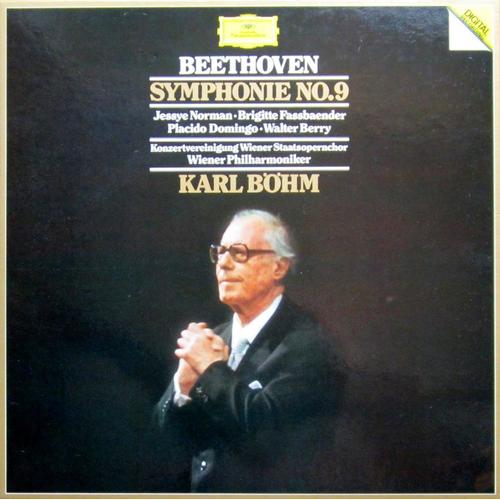 Coffret 2 Vinyls Karl Bohm/Norman/Fassbaender Symphonie 9 Beethoven 's 1981 Dg Lp, Coffret, Import K