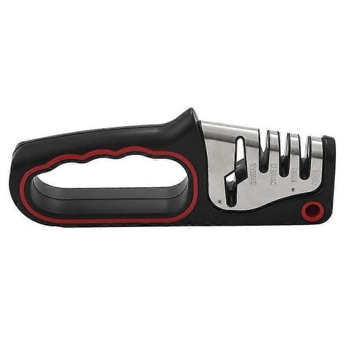 Couteau Aiguiseur Diamant Rapide Professionnel 3 Étapes Aiguiser Couteau Affûter Pierre D'affûtage