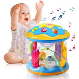 Jouets musique avec sons et lumières pour bébé 18 mois, trieur de