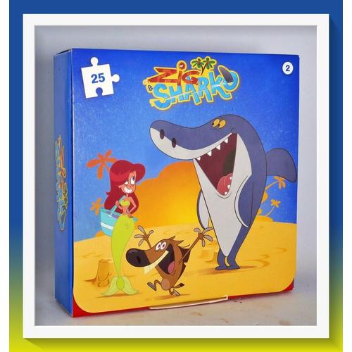 Série Zig & Sharko - Puzzle 25 Pièces N°02 - Happy Meal - Mcdo 2023