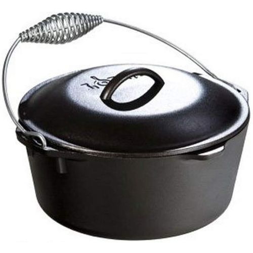 Lodge Dutch Oven - Couvercle En Fer Et Poignée À Billes. 5 Qt