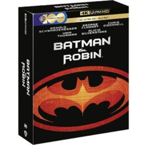 Batman & Robin (Ultimate Collector's Edition - Steelbook Boxset Includes Poster, Lobby Cards, Photo Cards & Character Cards) [Ultra Hd] Ltd Ed, Poster, Steelbook, Boxed Set, Uk - Import