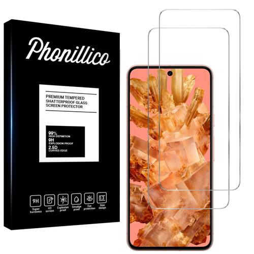 Verre Trempé Pour Google Pixel 8 [Pack 2] Film Vitre Protection Ecran Phonillico®