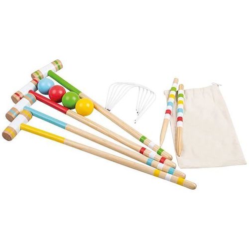 Jeu De Croquet En Bois