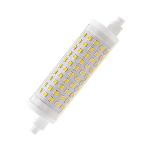 Ampoule R7s Led 118mm 15w Dimmable Blanc Chaud 3000k, 2500lm, Équivalent À Lampe Crayon Halogène Ac 220v Lefou