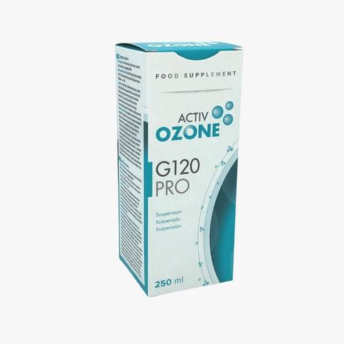 Activozone G120 Pro 250 Ml, Complément Alimentaire Avec Glycérides D'huile, Polysaccharides Et Mgco3, Croissance De La Flore Intestinale, Réduction De L'absorption Des Graisses Et Cholestérol 