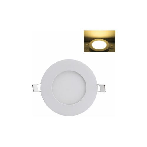 6w 4000-4500k Encastrable Plafond Ultra Minces Panneau Ronde Encastré Spot Led Encastrable Ultra-Plats Éclairage Plafond Led Encastré(Lumière Blanche Neutre)