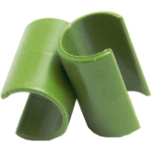 ,Boucles Feuilles Serre 10pc Type Serre Fixation en Plastique Type Pince à Boucle Fixe pour Adaptateurs Jardinage,16mm