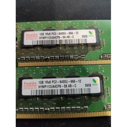 Barrette de RAM Hynix HYMP112U64CP8-S6