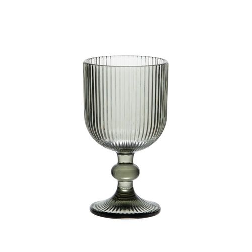 Boite De 6 Verres À Pied 25 Cl Dolce Gris