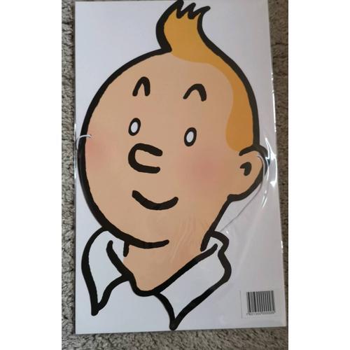 Masque En Carton De Tintin