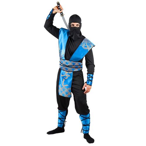 Costume Ninja Adulte, Déguisement, Carnaval, Halloween, Fête