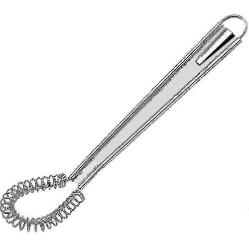 Spiral Cuisine Fouet Magic Spoon En Acier Inoxydable Mèche Freehand Beater Creamy Foamthing Foamer Acier inoxydable Mini Blender Stirrer (argent)