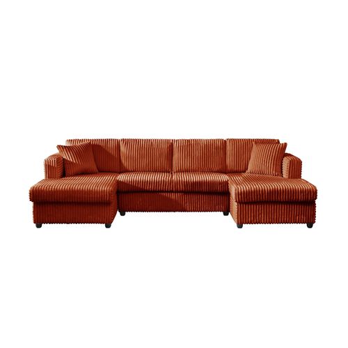 Fauteuil Inclinable Moderne Yhl Voyura Ls2219-Darkbrown Avec Coussin De Dossier En Velours Côtelé Et Mousse - Brun Foncé