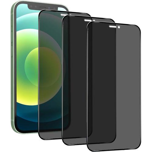 Anti-Espion Verre Trempé Pour Oneplus 9, [3 Pièces] Anti-Spy Privacy Film Protection Vitre 3d Couverture Complète 9h Ultra Résistant Écran Privé Protecteur