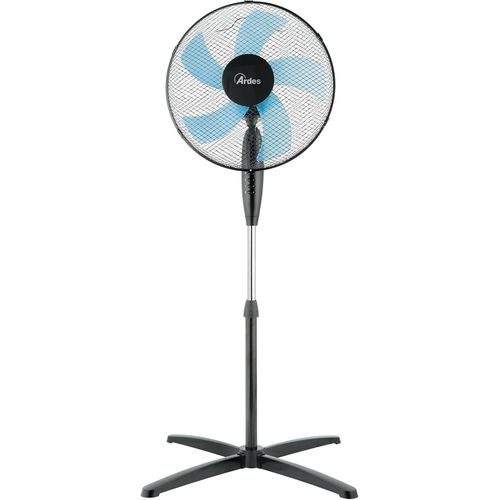 lbgwp60-Ar5St40Pn Ventilateur Sur Pied Steelo 40N 5 Pales - Ventilateur De Base 40 Cm Oscillant Avec Inclinaison Réglable - Ventilateur Sur Pied Silencieux 3 Vitesses