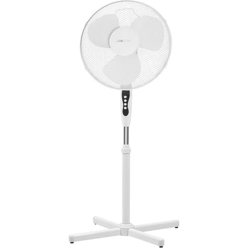 lbgwp60-Ventilateur Sur Pied | Silencieux | Diamètre 40 Cm | Oscillant/Rotatif | Hauteur + Angle D'Inclinaison Réglables | Grille De Protection Métallique | 45 Watts | Vl 3603 S | Blanc