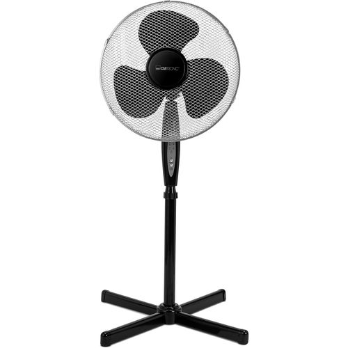 lbgwp60-Ventilateur Sur Pied Fan | Silencieux | Diamètre 40 Cm | Oscillation/Rotation | Hauteur Et Angle D'Inclinaison Réglables | Lampes Témoins Led | Télécommande | 45 Watts | Vl 3741 S | Noir