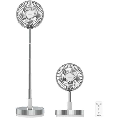 lbgwp60-Ventilateur Portable Pliable Energysilence 800 Foldair Portable Control - Diamètre 20 Cm, Pliable Et Télescopique, Batterie De 7200 Mah, 4 Vitesses, Télécommande, Oscillation Automatique