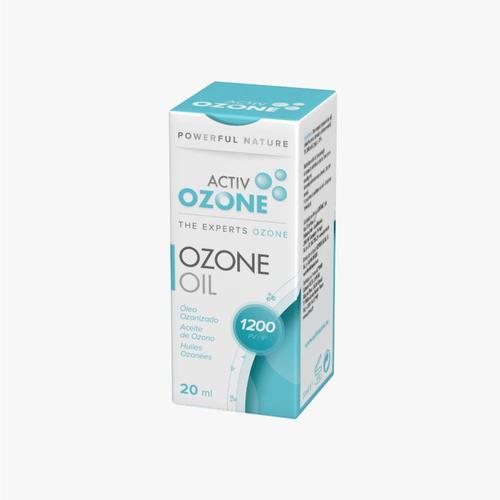 Activozone Huile Ozonée 1200 Ip 20 Ml, Indice De Peroxyde Élevé, Huile Nettoyante Ozonisée, Antiseptique, Antioxydante Et Hydratante, Forte Action Antiseptique, Utile En Cas D'infections Sévères, Récurrentes Et Résistantes 