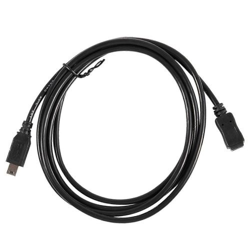 Câble adaptateur mini USB B 5 broches mâle vers femelle de 1,5 m, noir