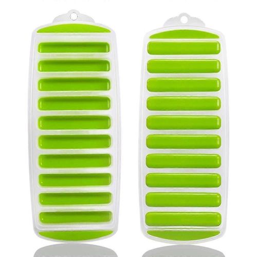 Bac À Glaçons En Silicone, Bac À Glaçons Étroit Pour Bouteille D'eau, Bac À Glaçons En Silicone Pour Congélateur Avec Pression Facile