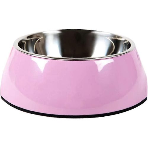 Distributeur Universel D'eau Et De Nourriture Pour Chien En Acier Inoxydable, Pet Ls, 2196