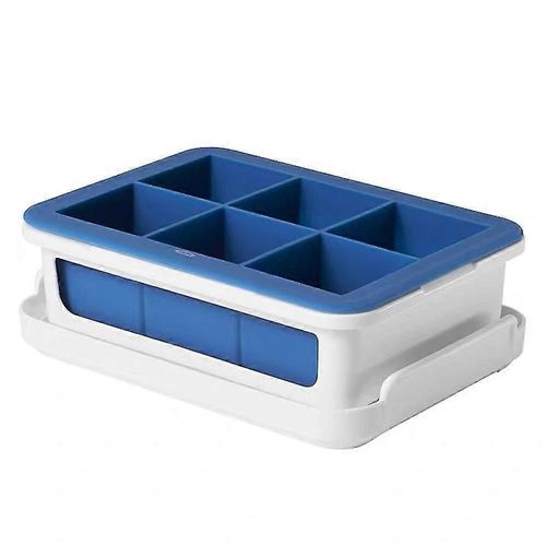 Bacs À Glaçons En Silicone - Grands Moules À Glaçons Pour Fabriquer 6 Glaçons Géants Pour Le Whisky