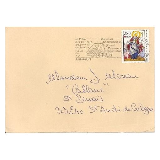Enveloppe Timbree Arpajon France Philatelie Rakuten Enveloppe Timbree Arpajon France Philatelie Rakuten