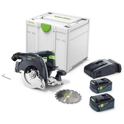 Festool Scie circulaire à capot basculant sans fil HKC 55 5,0 EBI-Plus-SCA - 577678