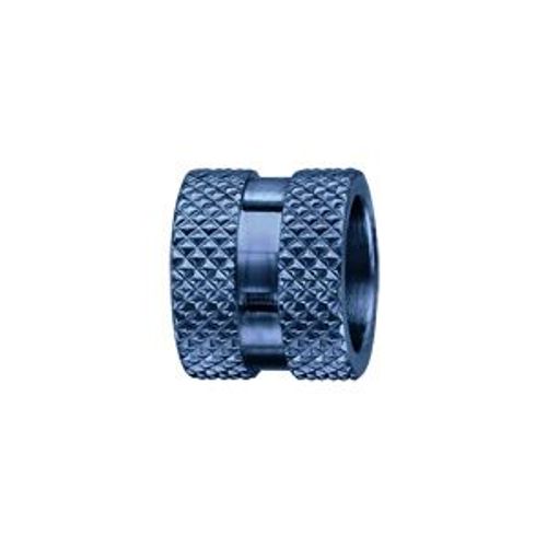 Thabora Charms Acier Pvd Bleu Motif Picots