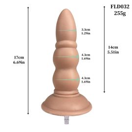 Rough Beast-Sex Machine Dileducative,Accessoires De Rêves,Big Flesh Black Dileducational For Vac-U-Lock Love Machine,Imbibé Pour Toutes Les Machines Du Magasin - Type Fld032-Fs