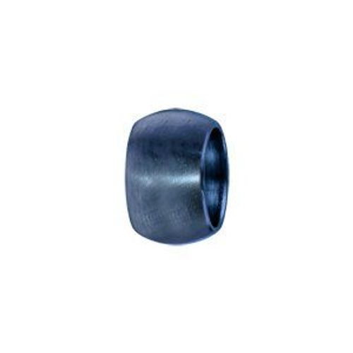Thabora Charms Acier Et Pvd Bleu Anneau Bombe Lisse