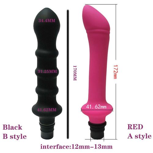 Machine Sexuelle Automatique,Pistolet À Fascia,Tête De Massage À Gode En Silicone,Jouets Sexuels Pour Hommes Et Femmes,Vibrateurs,Masturbation Du Pénis - Type B A 13mm