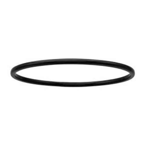 Bracelet Jonc Céramique Noire 3mm Diamètre 65mm